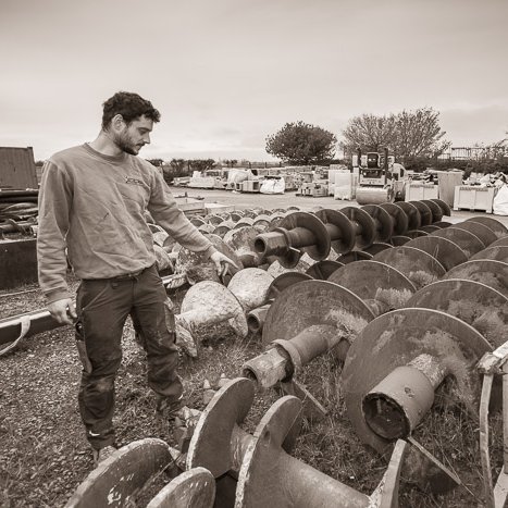 <strong>Baptiste, entreprise CCE</strong> <small>© Michel FLEURY</small>