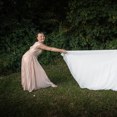 <strong>Au mariage d'Élodie et Damien</strong> <small>© Michel FLEURY</small>