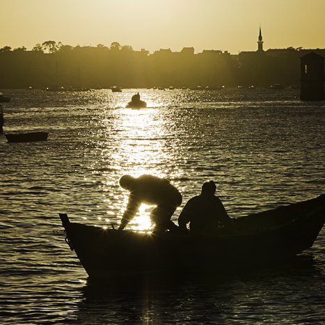 <strong>Doris au couchant à Saint-Servan</strong> <small>© Michel FLEURY</small>