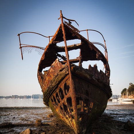 <strong>Sublime épave !</strong> <small>© Michel FLEURY</small>