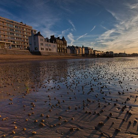 Saint-Malo, plage du Sillon © Michel FLEURY <strong>Saint-Malo, plage du Sillon </strong> <small>© Michel FLEURY</small>