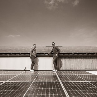 <strong>Erwan et Ludovic, Groupe Allosun</strong> <small>© Michel FLEURY</small>