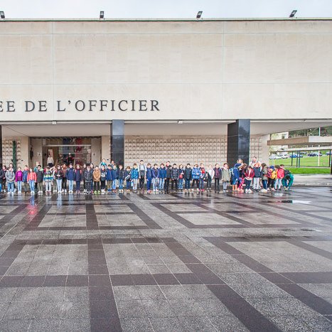 Sortie (scolaire) mémorielle 2023 à Coëtquidan - La Vicomté et Saint-Hélen - © Michel FLEURY <strong>Sortie (scolaire) mémorielle 2023 à Coëtquidan - La Vicomté et Saint-Hélen -</strong> <small>© Michel FLEURY</small>