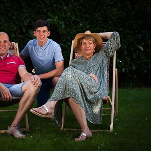 <strong>Sabrina, Jean-Philippe et Théo</strong> <small>© Michel FLEURY</small>