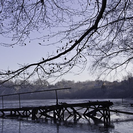 <strong>L'hiver en Rance</strong> <small>© Michel FLEURY</small>