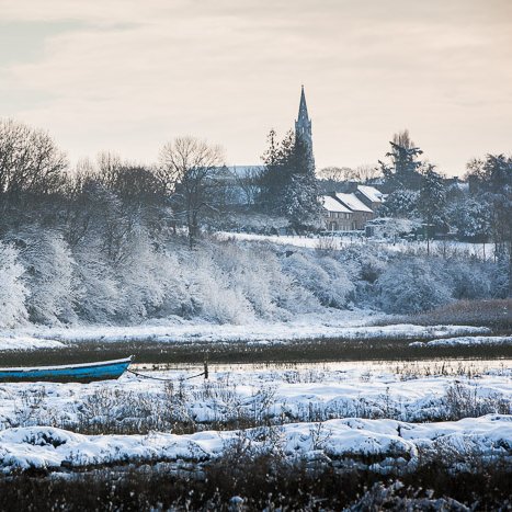 Pleudihen paysage de neige et doris © Michel FLEURY <strong>Pleudihen paysage de neige et doris</strong> <small>© Michel FLEURY</small>