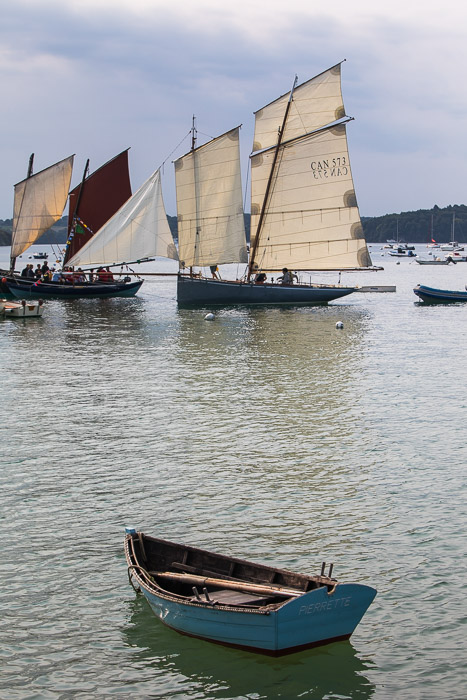 <strong>A la fête maritime, Saint-Suliac </strong> • Vieux gréement à Saint-Suliac, estuaire de la Rance, fête des Copeaux. <small>© Michel FLEURY</small>